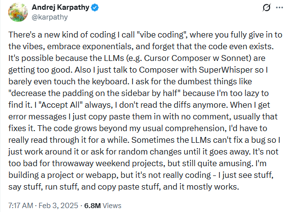 Vibe Coding